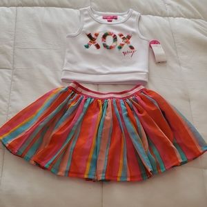 Little Girl Skirt set